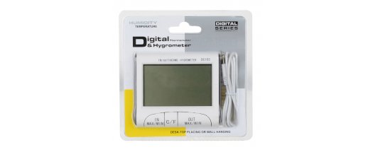 Дигитален термометър /хигроматър - DC103 IN/OUT снимка #3