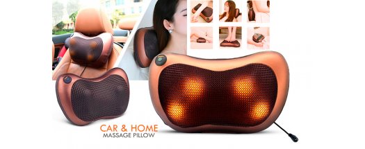 Портативна възглавница масажор за шиацу масаж снимка #0