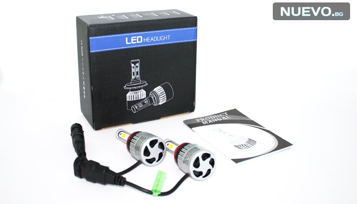 2 броя LED Диодни крушки H11 за автомобил  снимка #0