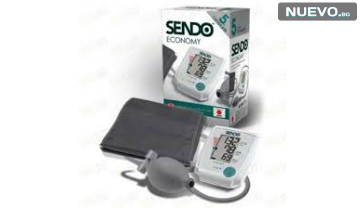 Електронен апарат за кръвно налягане Сендо Економи снимка #2