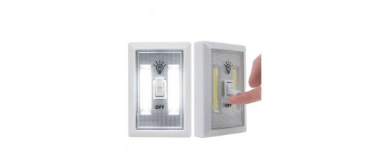 2 броя автономни LED лампи ключ с магнитно закрепване/винт снимка #0