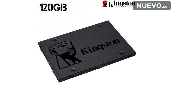 SSD 120GB Kingston A400 (SA400S37/120G), 2.5", SATA 3, TLC снимка #0