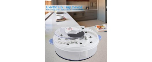 Електрически капан за мухи Fly Trap !!!Ново!!! снимка #2