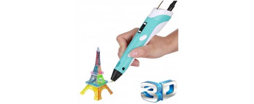 Писалка за 3D рисунки и фигурки- 3D Pen-2 Draw your Dream снимка #1