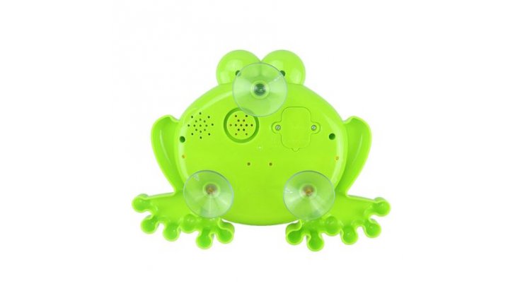 Машина за пяна/балончета Bambino Bubble Frog музикална, зелена 18м+ снимка #2