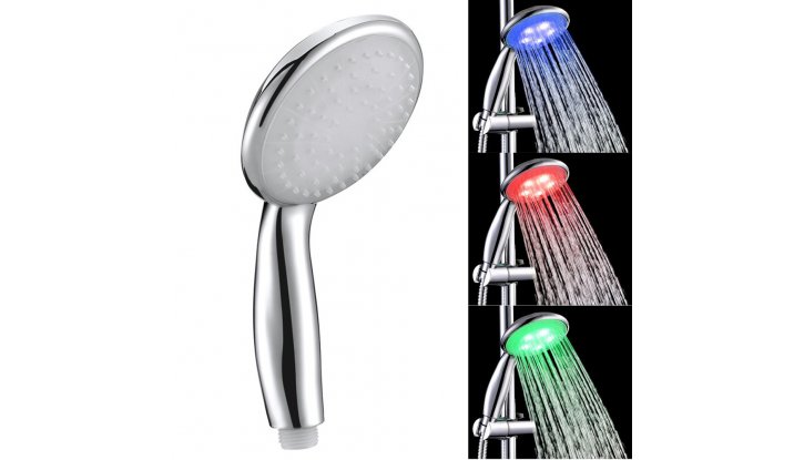 Светеща душ слушалка LED снимка #1