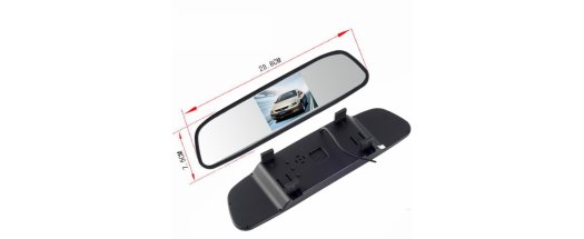Огледало за задно виждане с камера за автомобил снимка #2