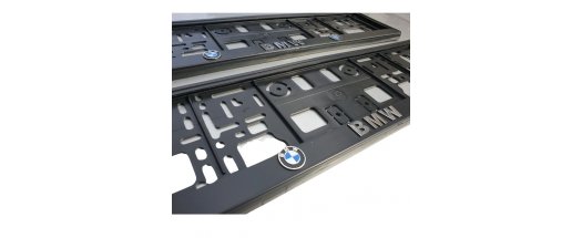 Рамка за номер на автомобил BMW снимка #0