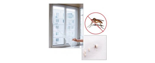 2 броя Мрежа против насекоми за прозорец 1.3 х 1.5 метра снимка #2
