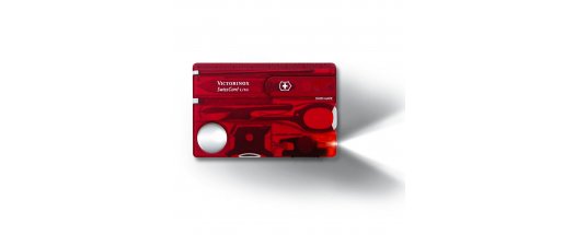 Швейцарски джобен инструмент-карта с фенерче Victorinox SwissCard Lite снимка #0