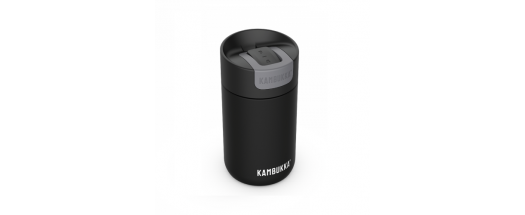 Термочаша ​от неръждаема стомана Kambukka Olympus с термокапак Snapclean®, 300 мл, смолисточерна снимка #1