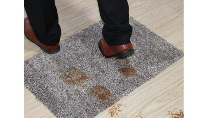 Абсорбиращо мръсотията килимче за входната врата super clean mat снимка #5