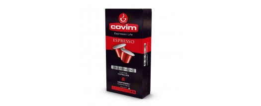 COVIM Alluminio Espresso - капсули Nespresso 10 бр. снимка #0