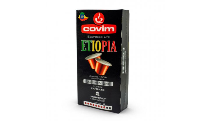 COVIM Alluminio Etiopia - капсули Nespresso 10 бр. снимка #0