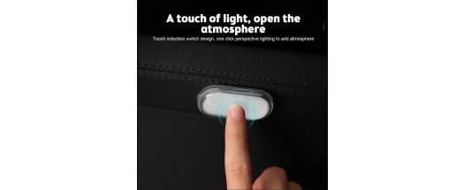 Магнитна LED атмосферна лампа снимка #1
