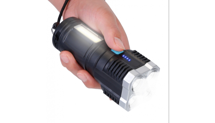 Мощен фенер с USB снимка #3