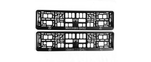 ПРОМО Комплект рамки за номер на автомобил Mercedes-Benz снимка #0