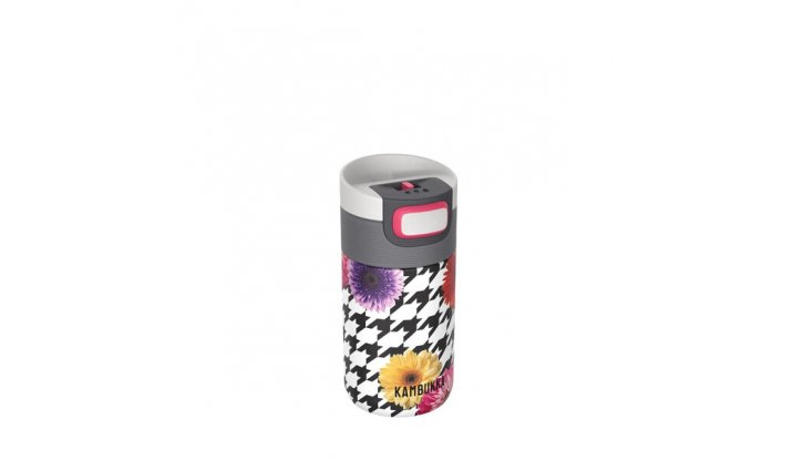 Термочаша ​Kambukka Etna с термокапак 3 в 1 Snapclean®, 300 мл, Floral Patchwork снимка #0