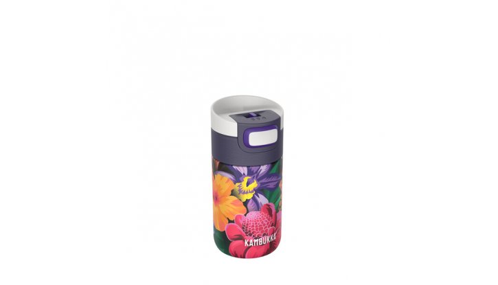 Термочаша ​Kambukka Etna с термокапак 3 в 1 Snapclean®, 300 мл, Flower Power снимка #0