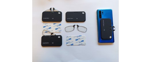 Очила без рамка SmartOptics,  за четене от +1.0 до +3.5 (Черни) снимка #3